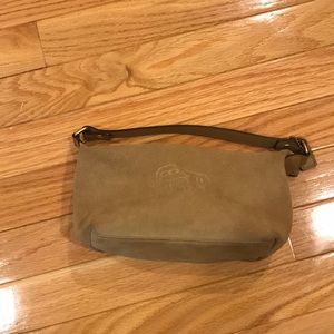 Vintage Coach • Real Leather/ Suede Tan Purse